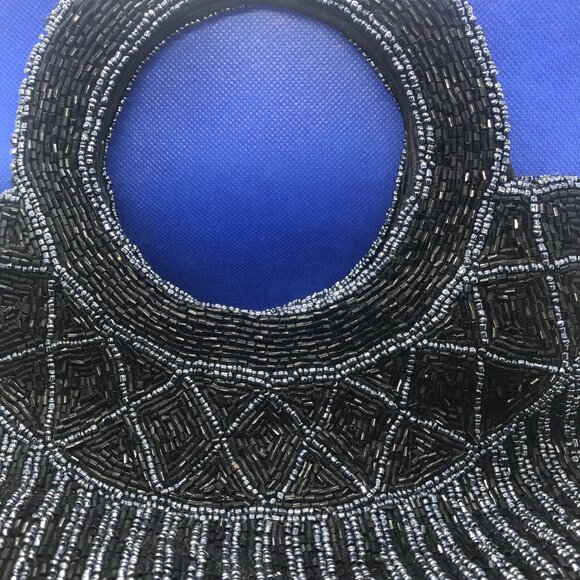 Gorgeous Full Beaded Evening Bag - Picture 4 of 6